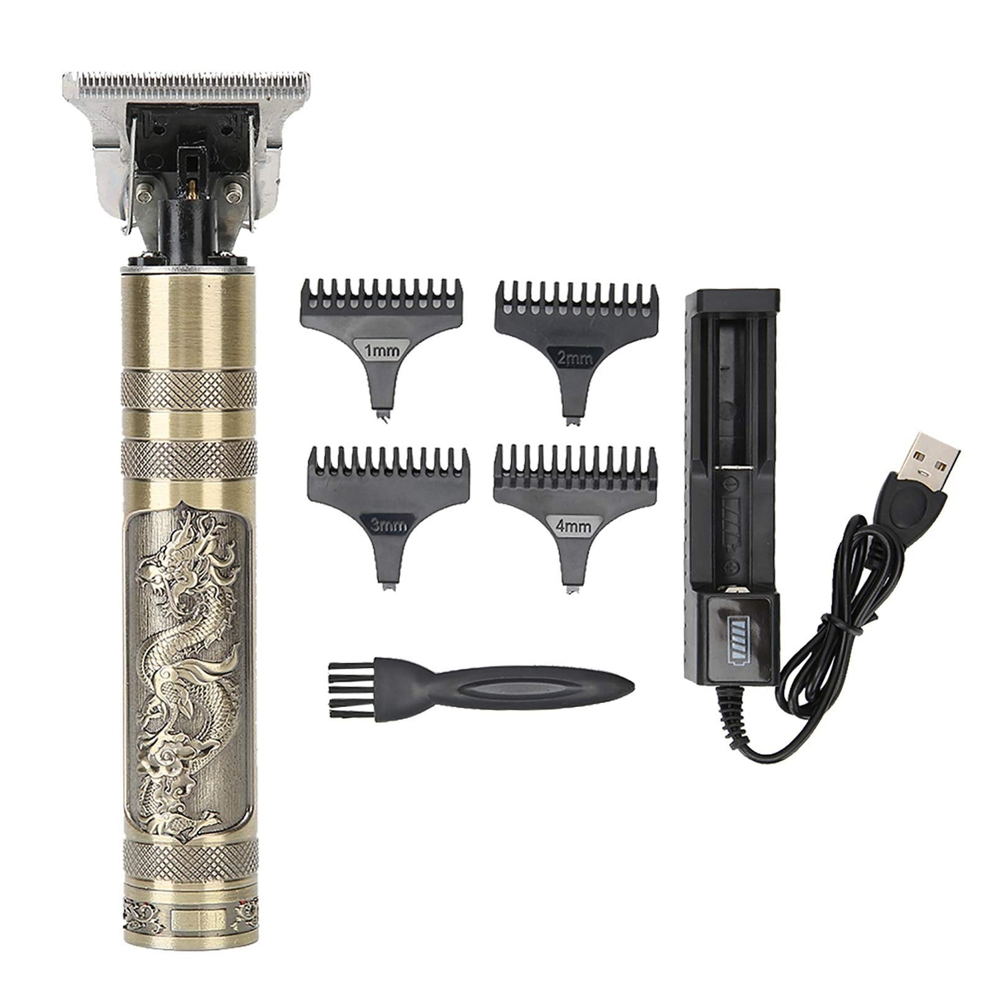 Electric Hair Clipper, Exquisite Hair Clipper for Home for Men(USB Battery Charging) Beauty and Personal Care Kadimendium