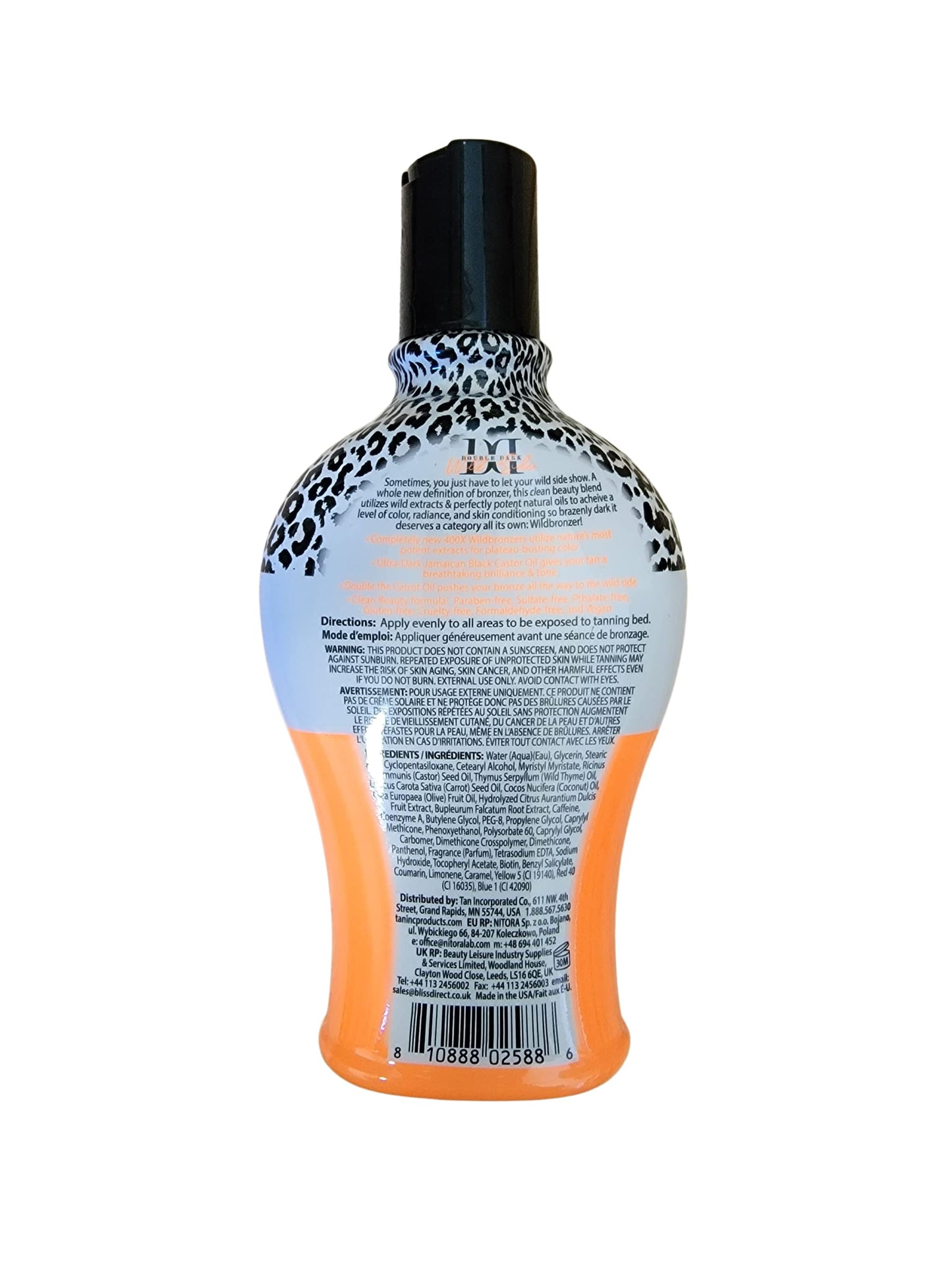 Brown Sugar Wild Side 400X Ultra Dark Jamaican Black Bronzer 7.5oz Beauty & Personal Care Brown Sugar