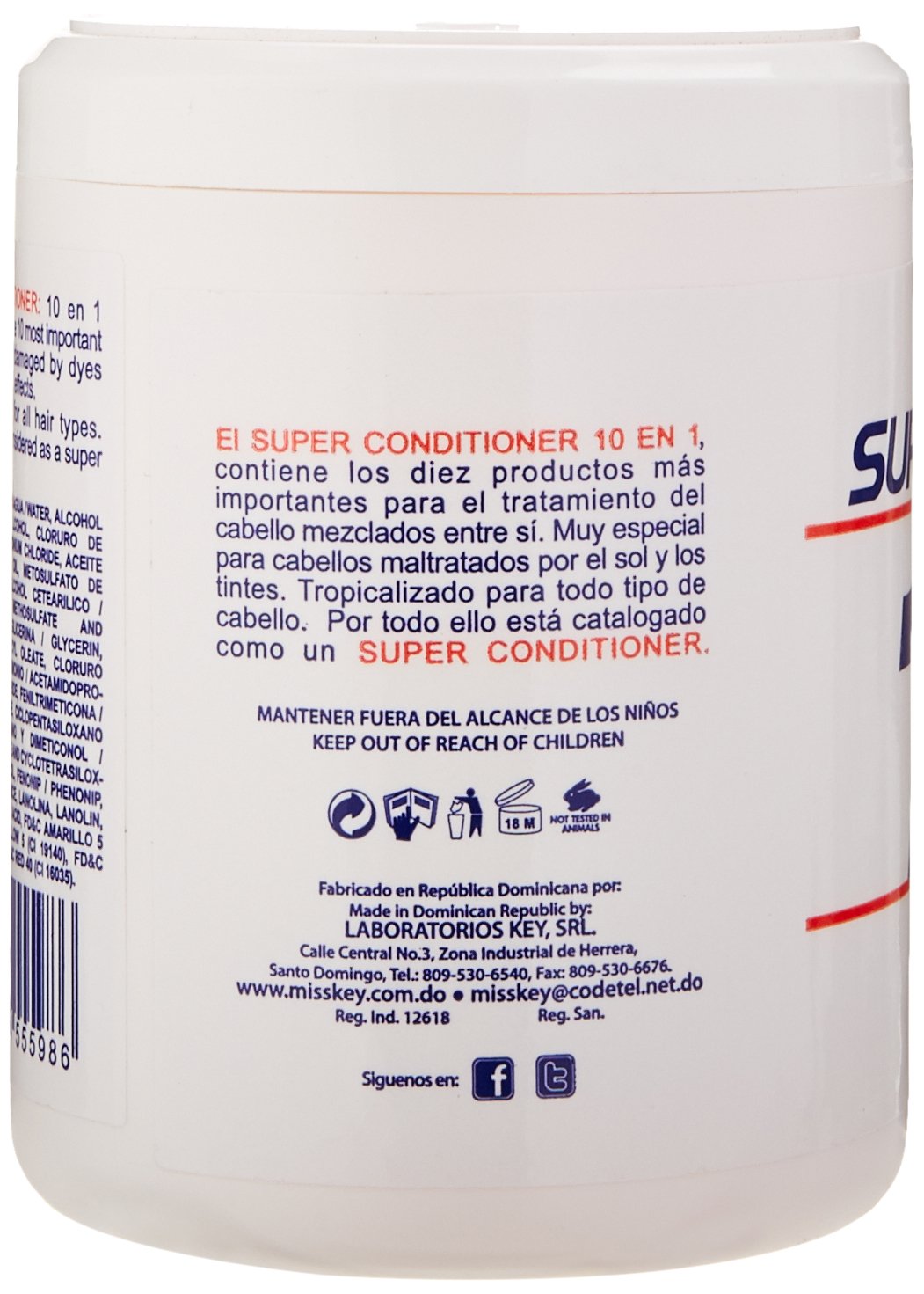 Miss Key Super Conditioner, 16 Ounce Beauty & Personal Care Miss Key
