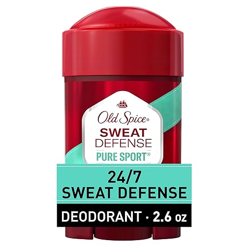 Old Spice Sweat Defense Antiperspirant & Deodorant for Men, 24/7 Ultimate Sweat Protection, Long Lasting Scent, Soft Solid, Pure Sport Scent, 2.6 oz Beauty & Personal Care Old Spice
