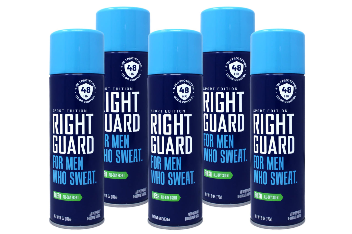 Right Guard Antiperspirant Spray, Sport Fresh 6 oz (Pack of 5) Beauty and Personal Care Right Guard