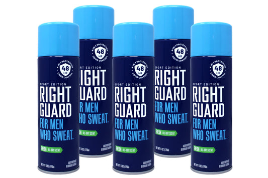 Right Guard Antiperspirant Spray, Sport Fresh 6 oz(Pack of 5) Beauty and Personal Care Right Guard