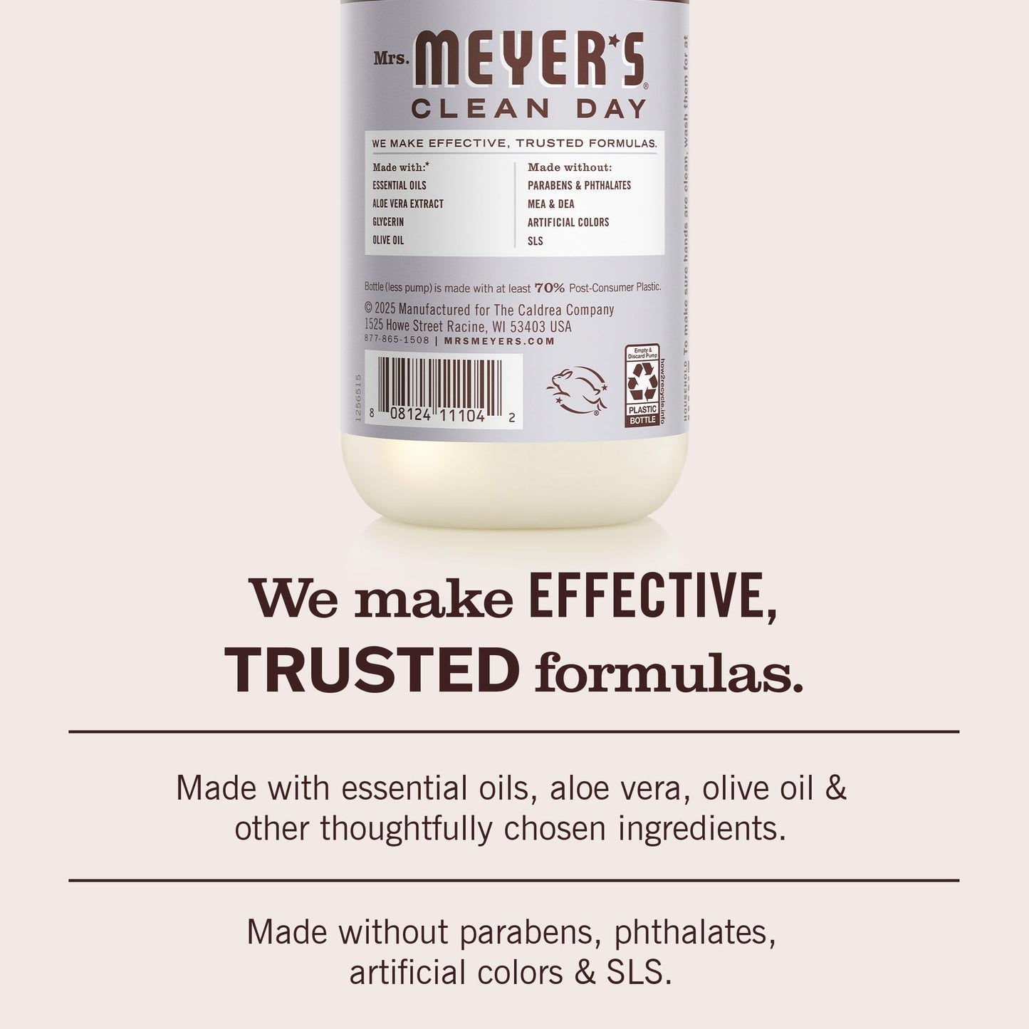 MRS. MEYER'S CLEAN DAY Hand Soap, Lavender Scent, 12.5 Fl Oz Bottle Beauty & Personal Care Mrs. MEYER'S