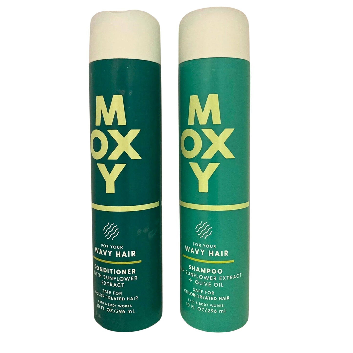 Bath & Body Works Moxy Shampoo + Conditioner Set, 10oz Each Bottle (Wavy Hair), Off White Beauty & Personal Care Bath & Body Works