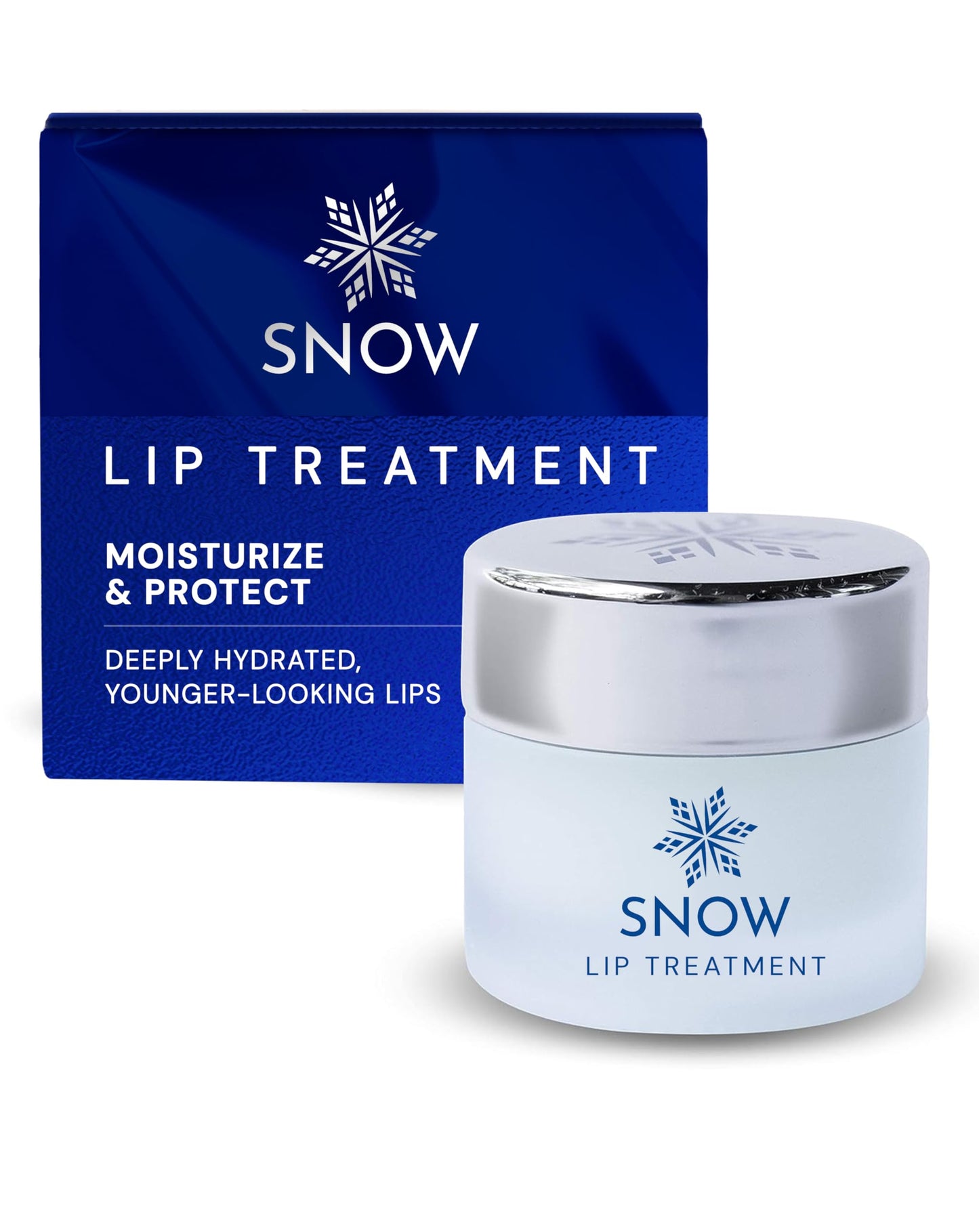 SNOW Overnight Lip Treatment - Moisturizing Lip Balm with Shea Butter & Vitamin E - Lip Treatment for Dry, Cracked Lips - Sulfate-Free Lip Treatment Beauty & Personal Care SNOW
