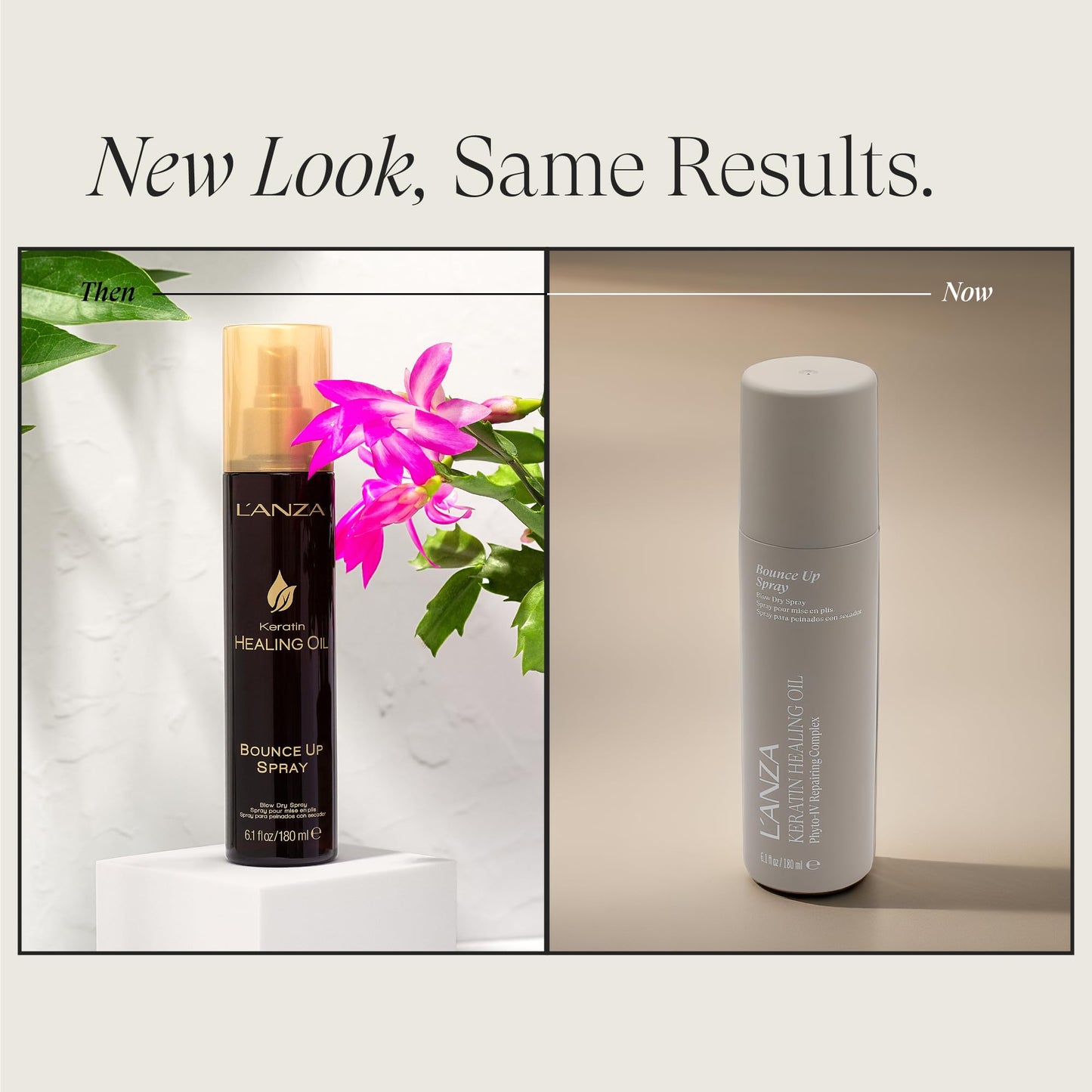 L'ANZA Keratin Healing Oil Bounce Up Hair Spray, Boosts Volume and Shine, With a Weightless Formula, For an Extra Push of Plump, Body & Bounce (6.1 Fl Beauty & Personal Care L’ANZA