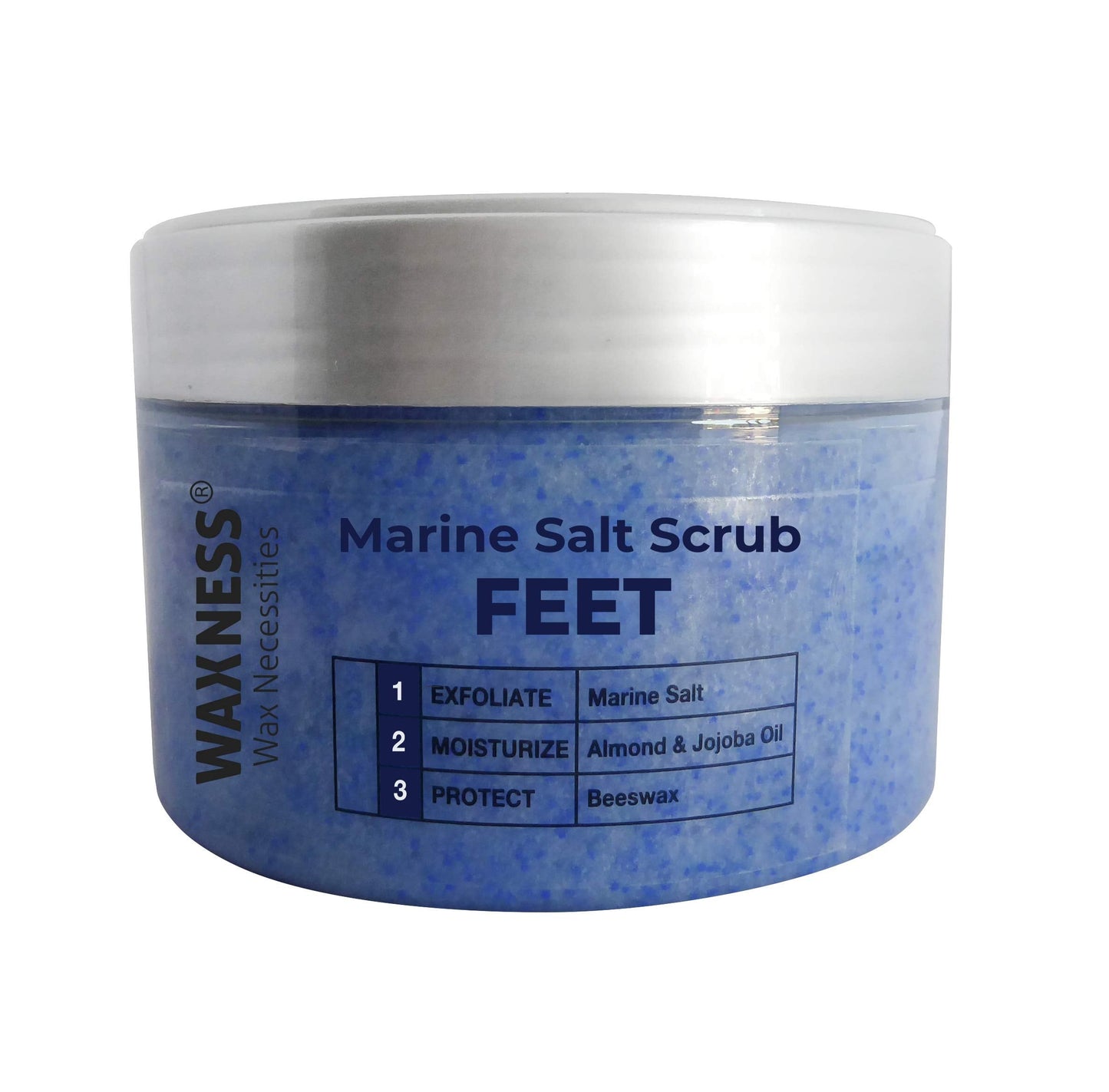 Waxness Dr. Bump Marine Salt Feet Exfoliating Scrub - Professional Foot Care - 8.8 oz (250 g) - Made in Italy Beauty and Personal Care Waxness