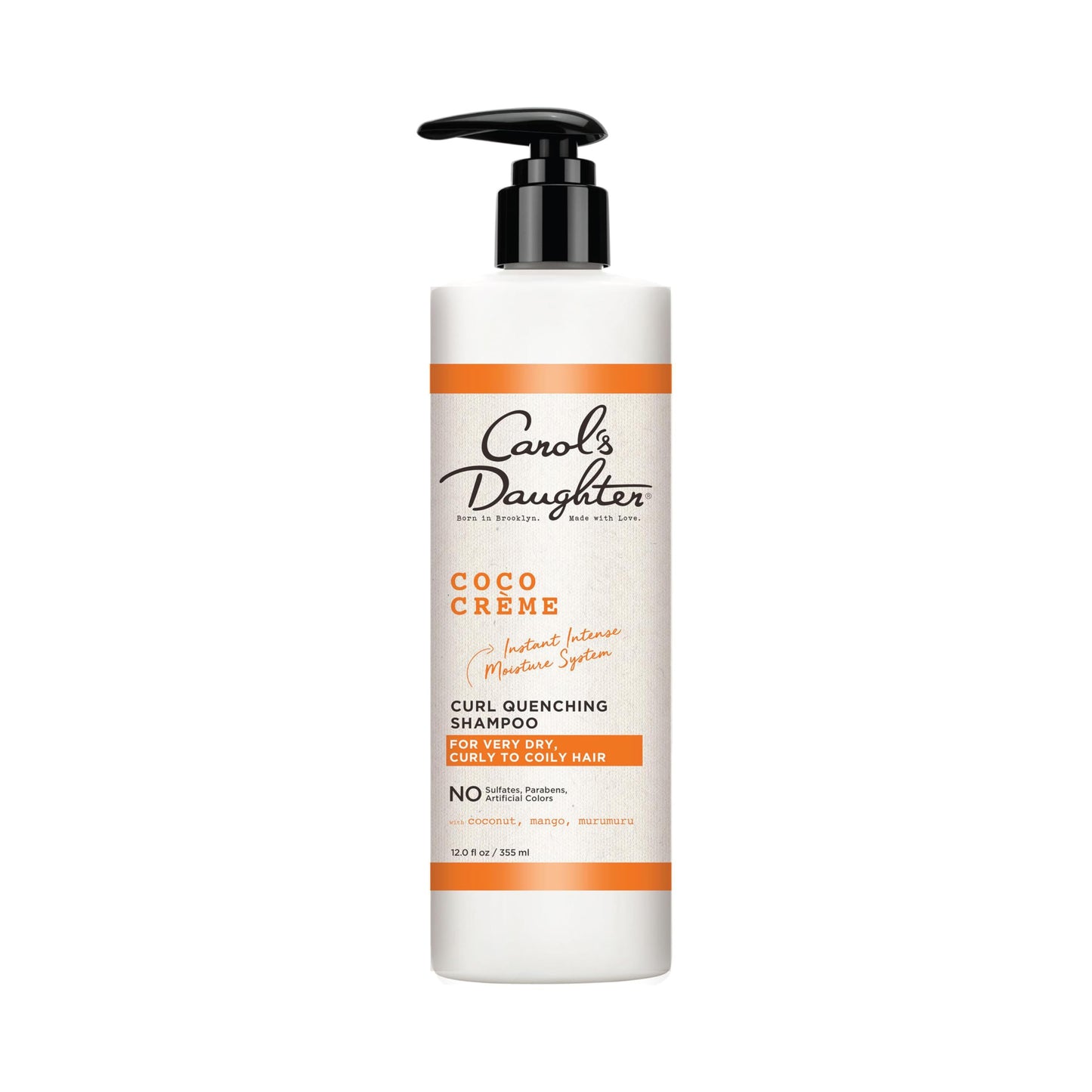 Carol's Daughter Coco Creme Curl Quenching Shampoo with Coconut Oil and Mango Butter for Very Dry, Curly Hair, 12 fl oz Beauty & Personal Care Carol's Daughter