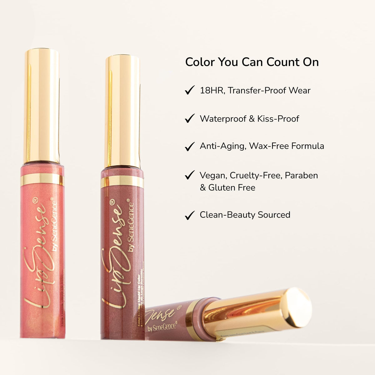 SeneGence LipSense Long-Lasting Liquid Lip Color, Sheer Berry