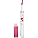 Maybelline Super Stay 24, 2-Step Liquid Lipstick Makeup, Long Lasting Highly Pigmented Color with Moisturizing Balm, Wear On Wildberry, Mauve Pink, 1 Beauty & Personal Care MAYBELLINE