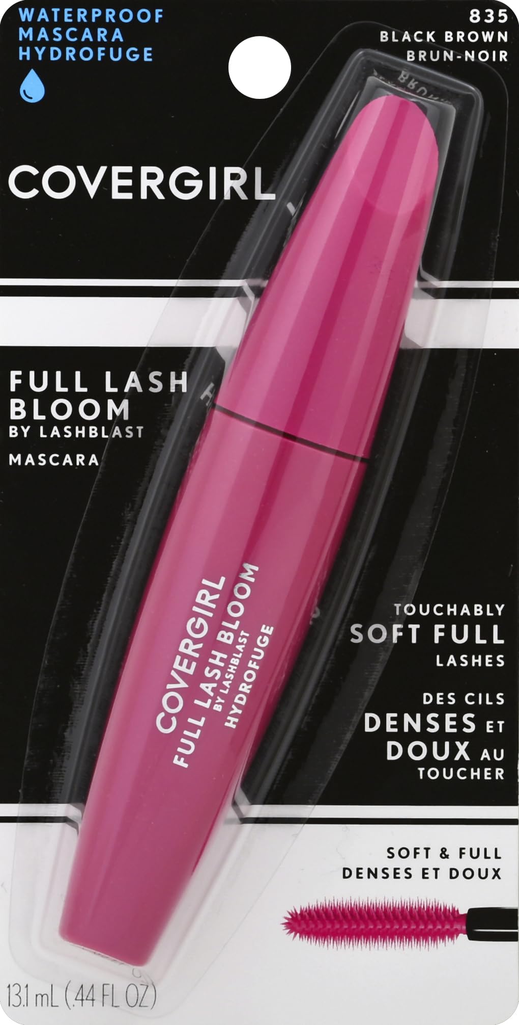 COVERGIRL Full Lash Bloom by Lashblast Waterproof Mascara Black Brown .44 fl oz (13.1 ml) (Packaging may vary) Beauty & Personal Care COVERGIRL