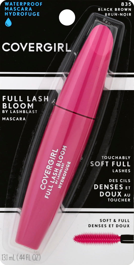 COVERGIRL Full Lash Bloom by Lashblast Waterproof Mascara Black Brown .44 fl oz (13.1 ml) (Packaging may vary) Beauty & Personal Care COVERGIRL