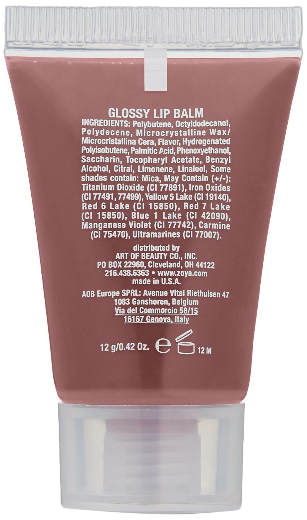 ZOYA Lip Gloss, Boudoir, 0.42 oz. Beauty & Personal Care ZOYA