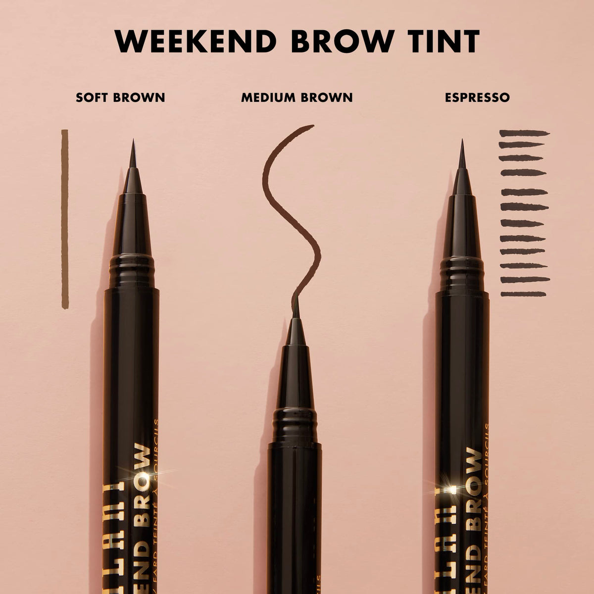 Milani Weekend Brow Eyebrow Tint - 130 Medium Brown Beauty & Personal Care Milani