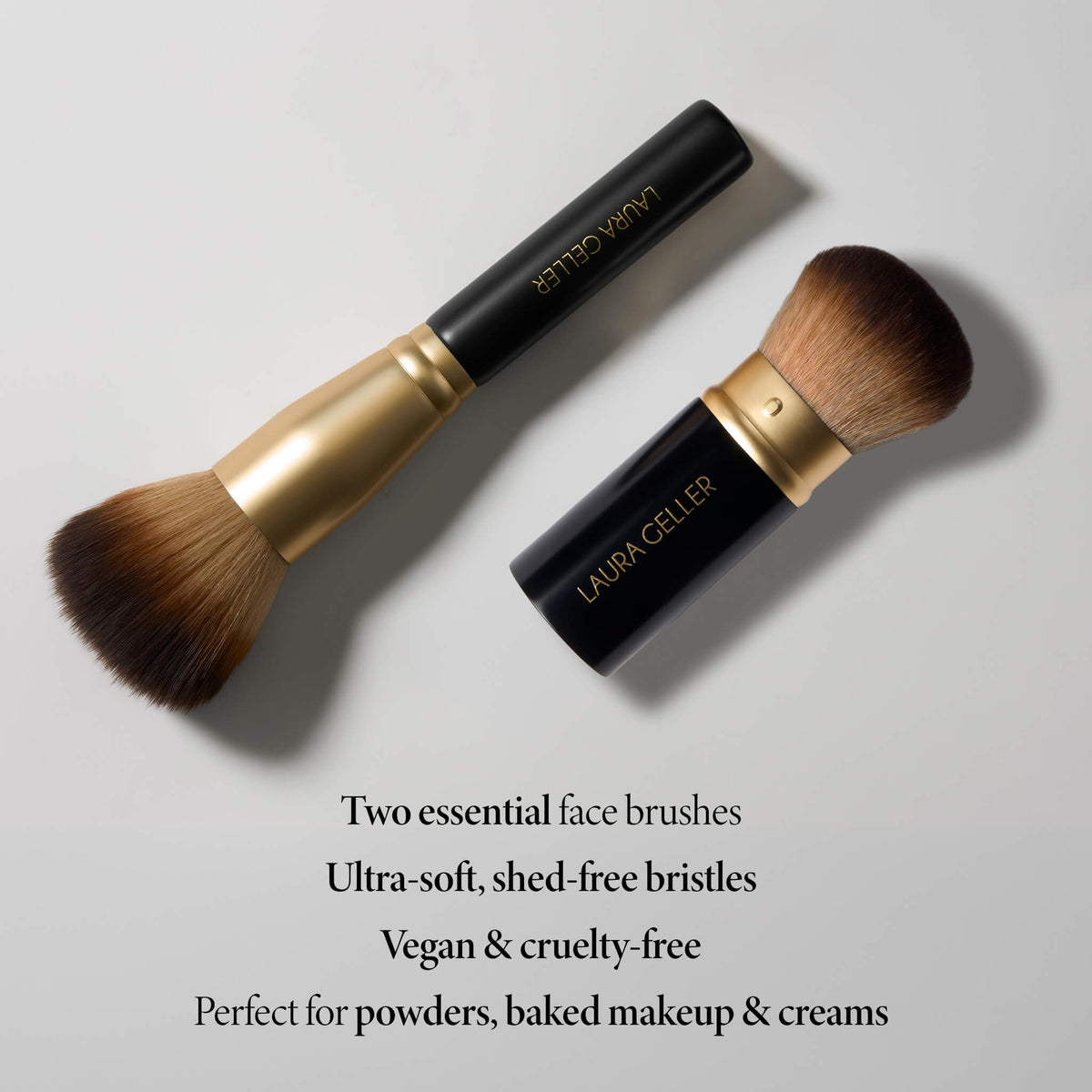 LAURA GELLER Makeup Brushes - Blending Beauties Two-Piece Set