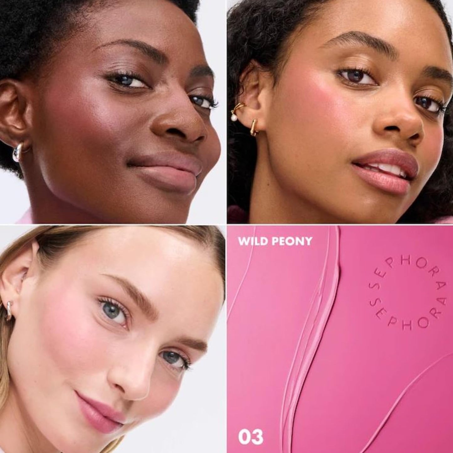 Sephora Collection Multiuse Cream Blush - 03 Wild Peony (3.5 g / 0.12 oz) Beauty & Personal Care SEPHORA