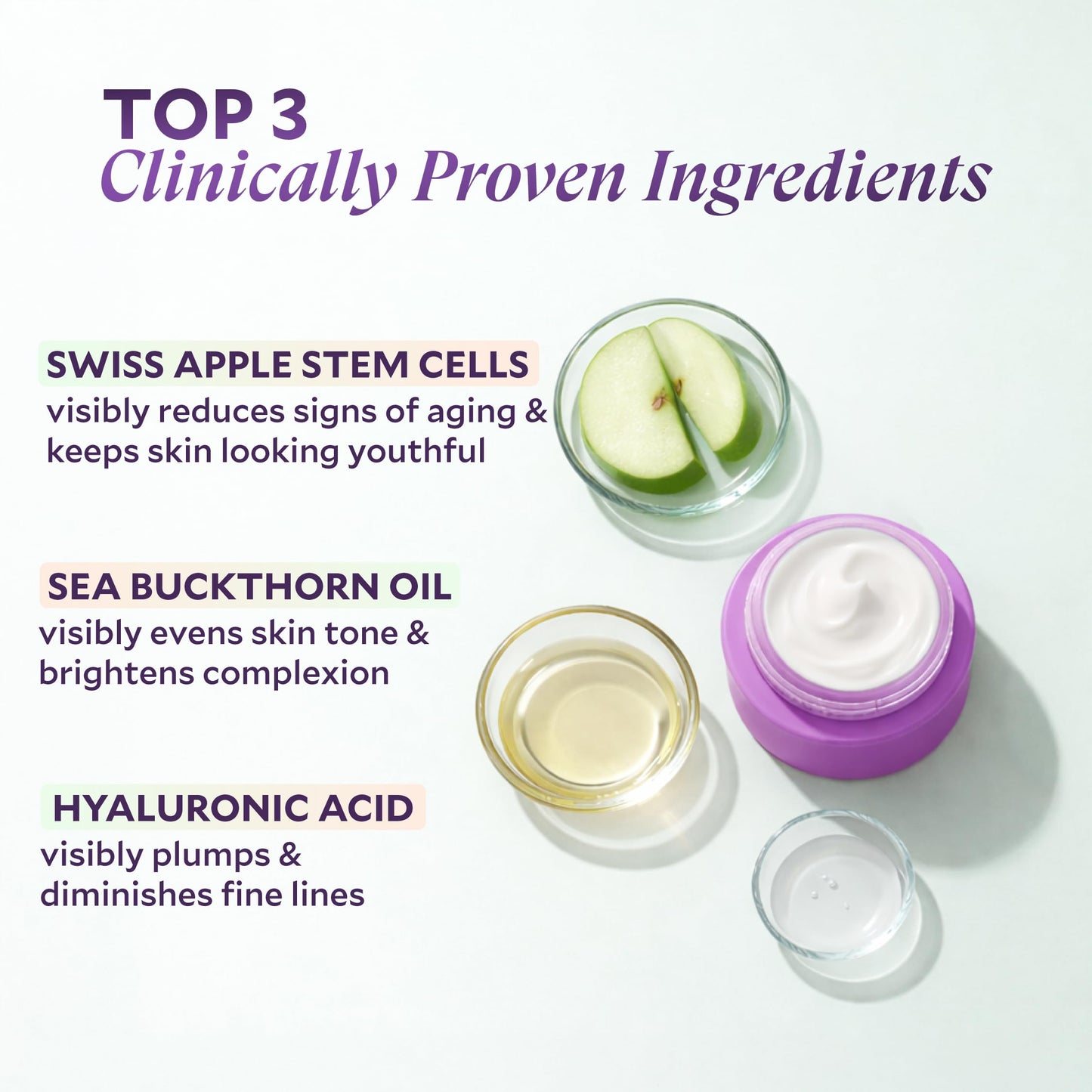 FIÈRA 24-Hour Rejuvenating Face Cream with Apple Stem Cells - Anti-Aging Moisturizer for Mature Skin, Day & Night Hydration, Improves Skin Tone Beauty & Personal Care FIÈRA