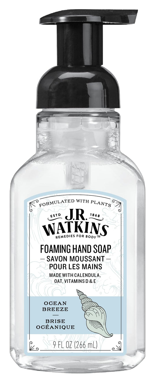 J.r. Watkins 20632 Foam Hand Soap, Ocean Breeze Scent, 9 Oz Beauty & Personal Care J.R. Watkins