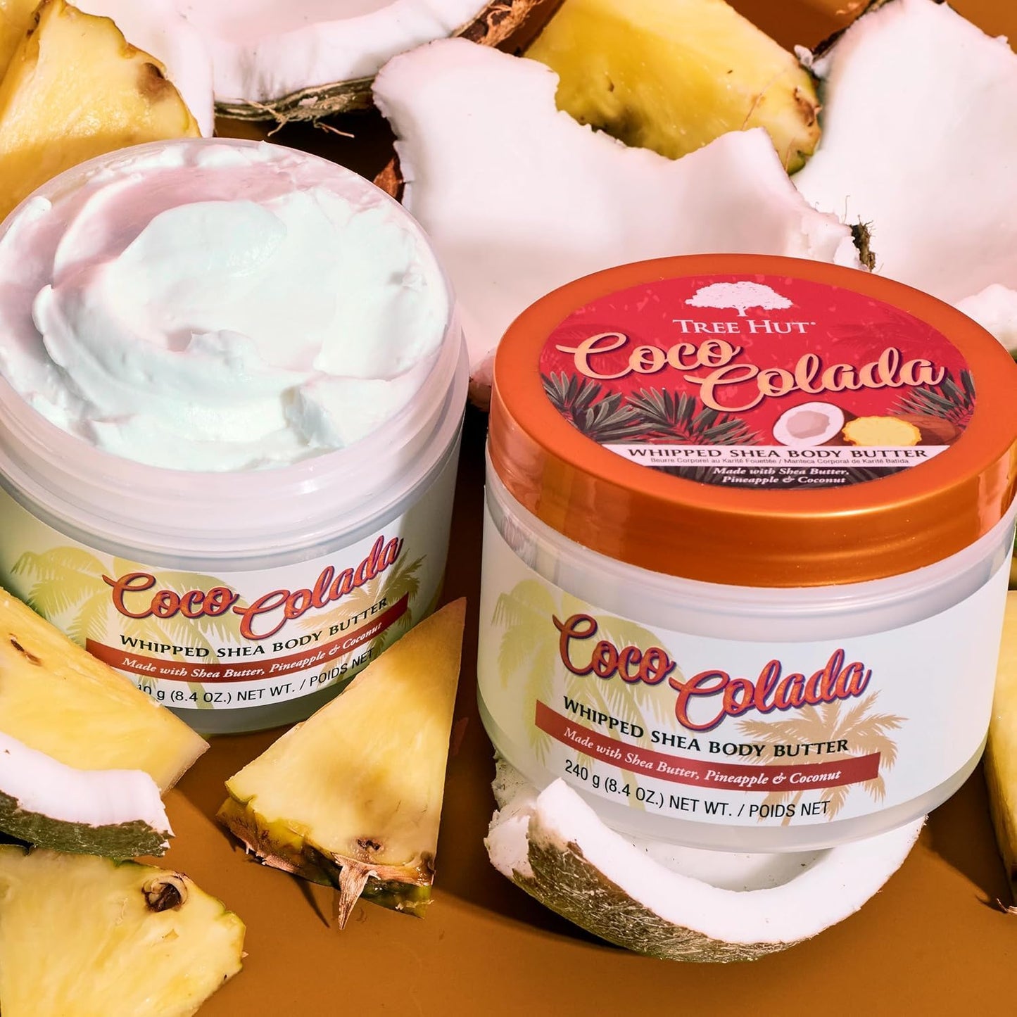 Tree Hut Coco Colada Whipped Shea Body Butter, Hydrating & Nourishing Body Lotion with Natural Oils, Moisturizer for Soft & Smooth Skin, 8.4 Oz Beauty & Personal Care Tree Hut