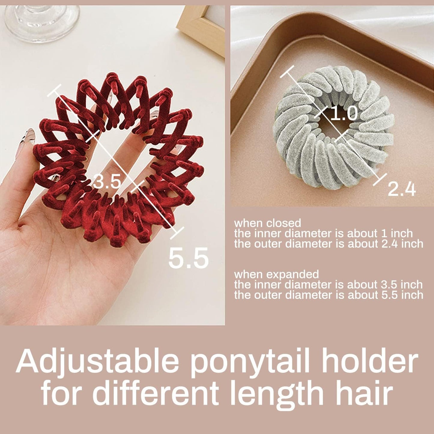 Sizobi Bird Nest Magic Hair Clip, Hair Accessories for Women,Hair Ties Bun Maker Scrunchies for Thick Thin Hair,Hair Clips for Women,Ponytail Holders Beauty & Personal Care Sizobi