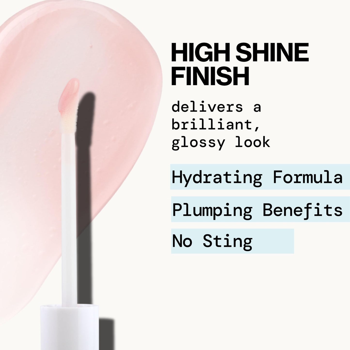 Pacifica Plumping Lip Gloss - Jasmine Kiss Flavored Lavender-Pink Tint Hydrating Lip Oil Balm, No-Tingle Volumizing Gloss with Shea Butter & Jojoba Beauty & Personal Care Pacifica