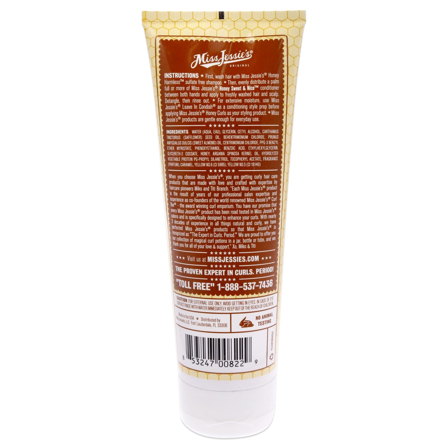 Honey Sweet and Nice by Miss Jessies for Unisex - 8.5 oz Conditioner Beauty & Personal Care Miss Jessie's