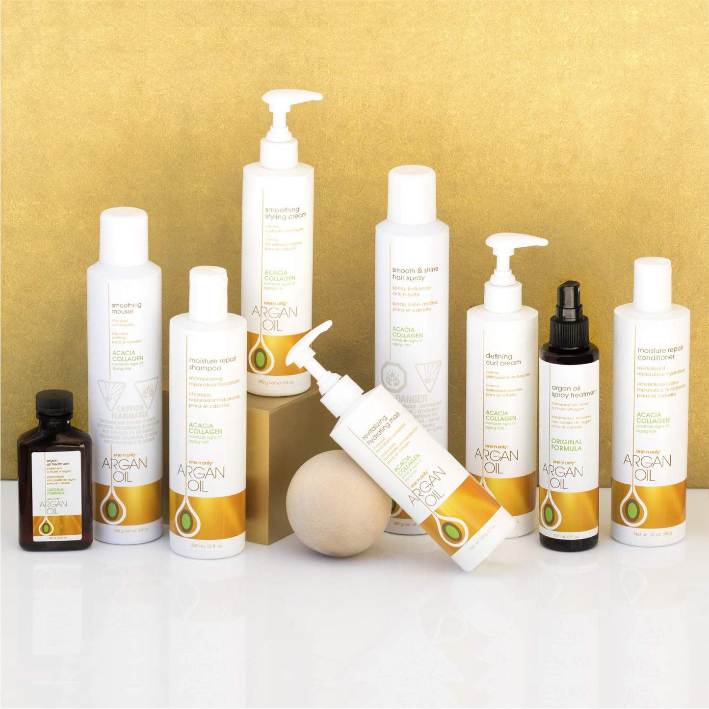 One 'n Only Argan Oil Smoothing Styling Cream, Helps Protect Hair Color, Eliminates Frizz, Hydrates, Adds Shine, Definition, and Texture for a Beauty & Personal Care One 'N Only