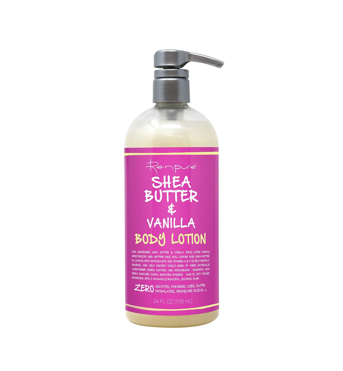 Renpure Shea Butter & Vanilla Body Lotion, 24 fl oz Beauty & Personal Care RENPURE