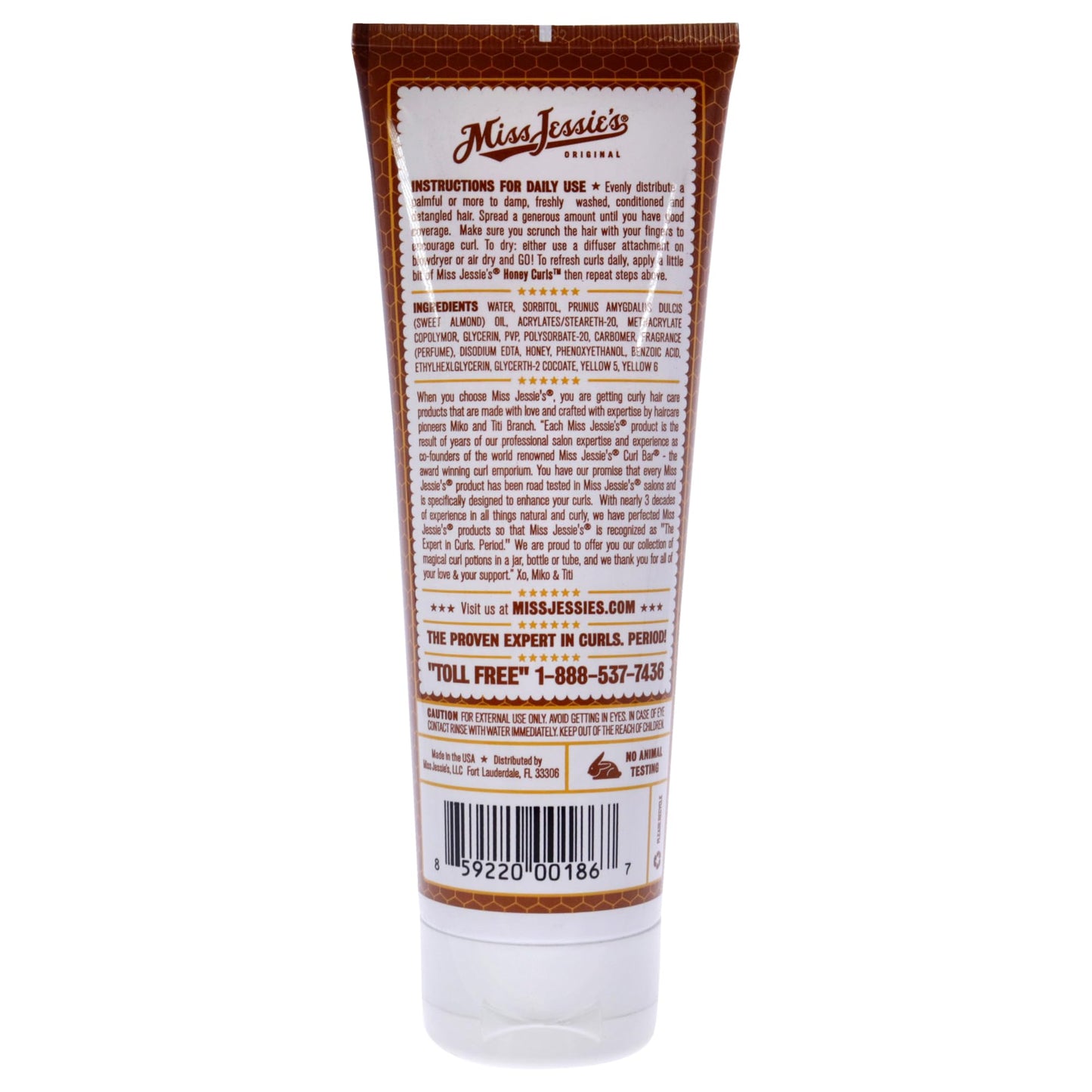 Miss Jessie's Honey Curls Unisex Emulsion 8.5 oz Beauty & Personal Care Miss Jessie's