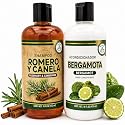 HIGH SUPREME Shampoo Romero, Sábila & Canela + Acondicionador de Bergamota - 16.9 fl oz each - Premium Nourishing Hair Care Set - Nutre y Revitaliza Beauty & Personal Care HIGH SUPREME