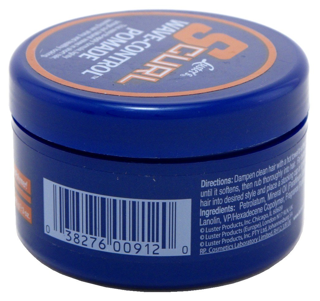 Lusters S-Curl Wave Control Pomade 3 Ounce (88ml) (2 Pack) Beauty & Personal Care Luster's