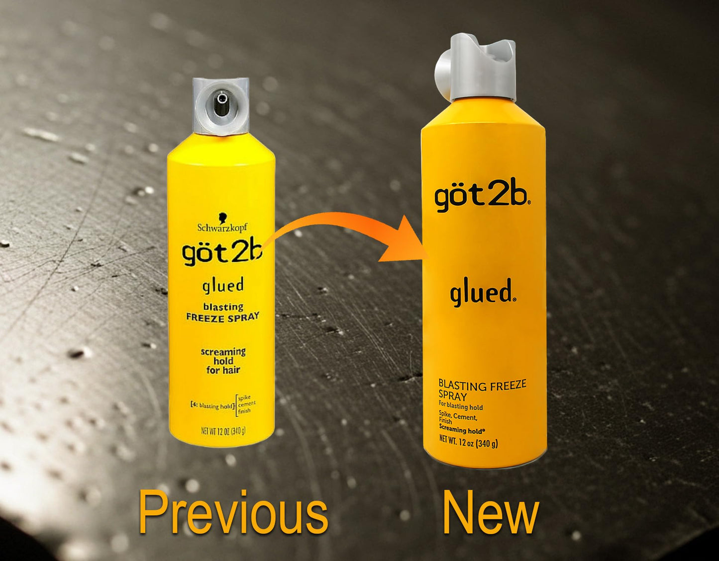 (6Pack) [GOT 2B] GLUED BLASTING FREEZE SPRAY SCREAMING HOLD FOR HAIR 12OZ Beauty & Personal Care Got2B