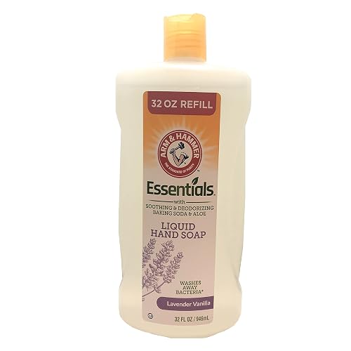 Arm & Hammer Essentials Liquid Hand Soap Refill Lavender Vanilla 32 Fl0z Beauty & Personal Care Arm & Hammer