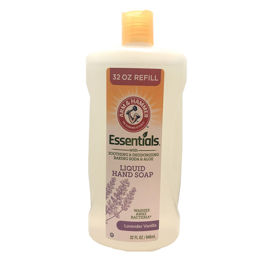 Arm & Hammer Essentials Liquid Hand Soap Refill Lavender Vanilla 32 Fl0z Beauty & Personal Care Arm & Hammer