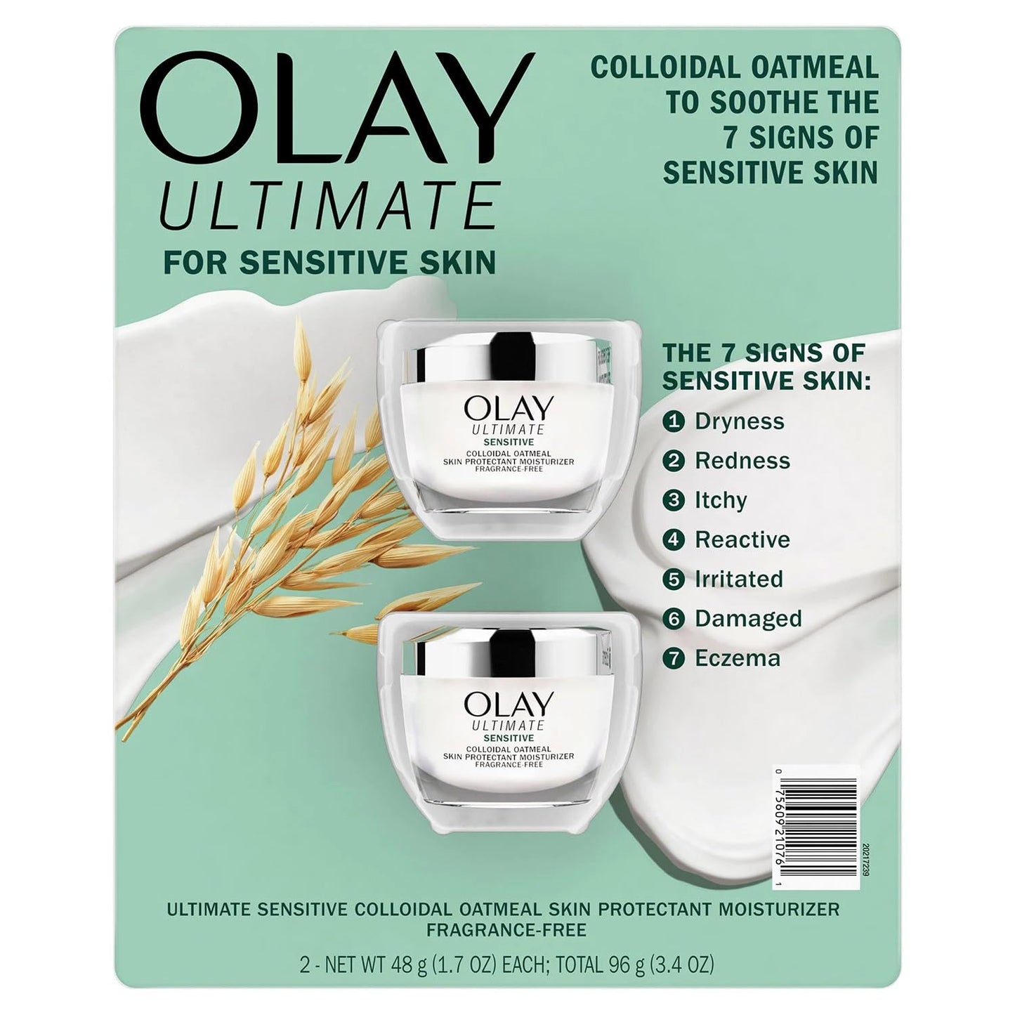 Olay Ultimate Soothing Face Moisturizer, Fragrance-Free, 1.7 Ounce (Pack of 2) Beauty & Personal Care Olay