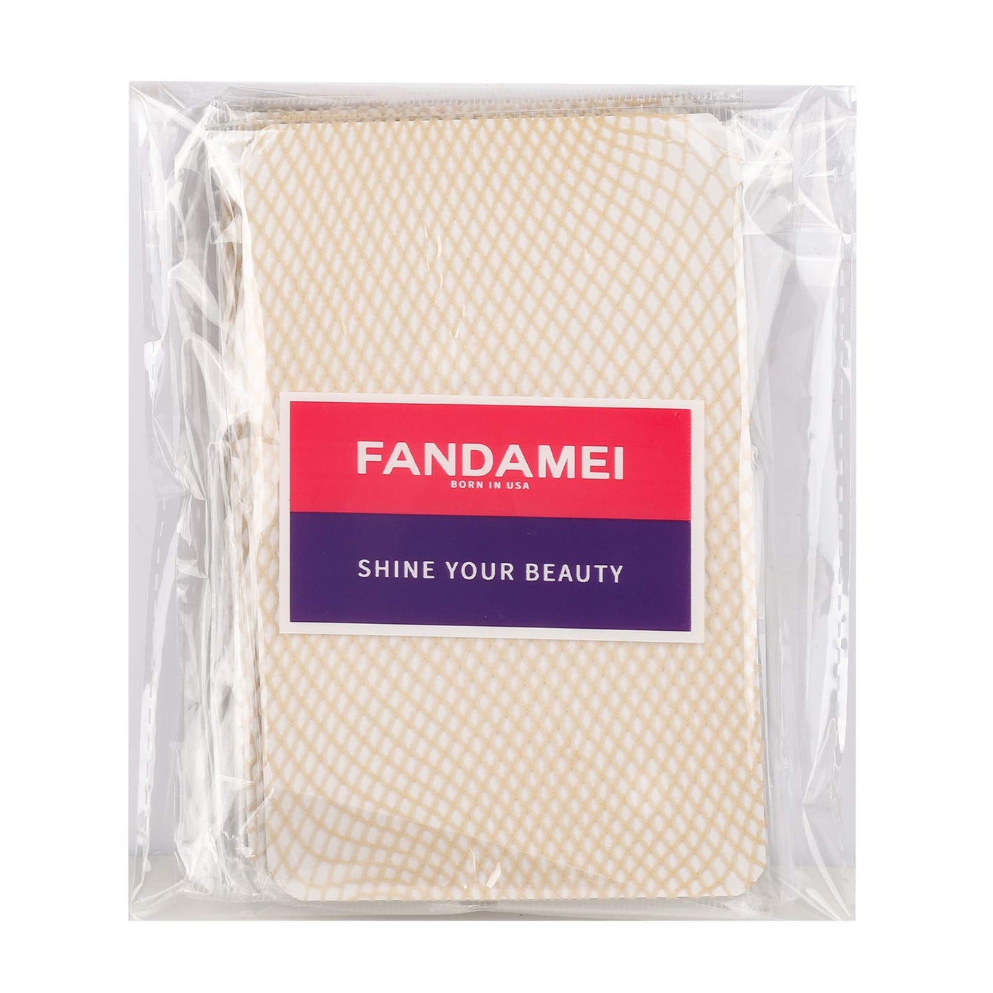 FANDAMEI Wig Cap, 4PCS Light Brown Mesh Wig Cap Net, Closed End Hair Mesh Net Wig Caps, Liner Weaving Caps for Women, Men, Kids Beauty and Personal Care Fandamei