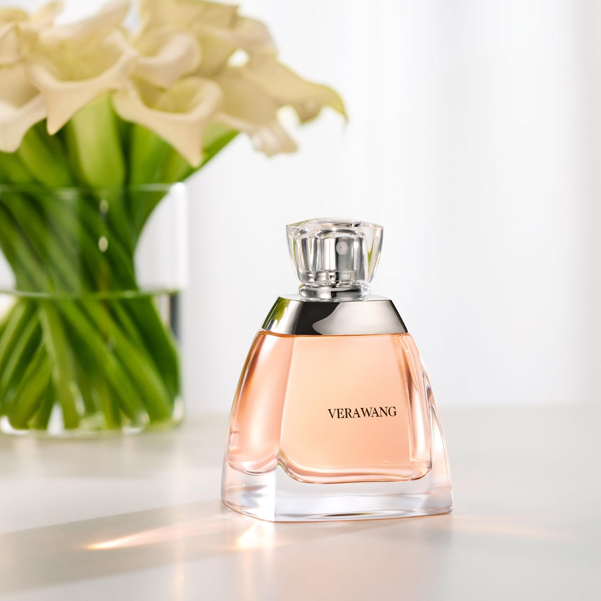 Vera Wang Eau de Parfum for Women - Delicate, Floral Scent - Notes of Iris, Lillies, & Sandalwood - Feminine & Subtle - 3.4 Fl Oz Beauty & Personal Care Vera Wang