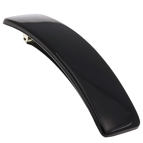 Camila Paris CP1476 French Hair Barrette Clip for Girls, Rubberized Automatic Clasp Strong Hold Grip Hair Clips for Women, No Slip and Durable Styling Beauty & Personal Care Camila