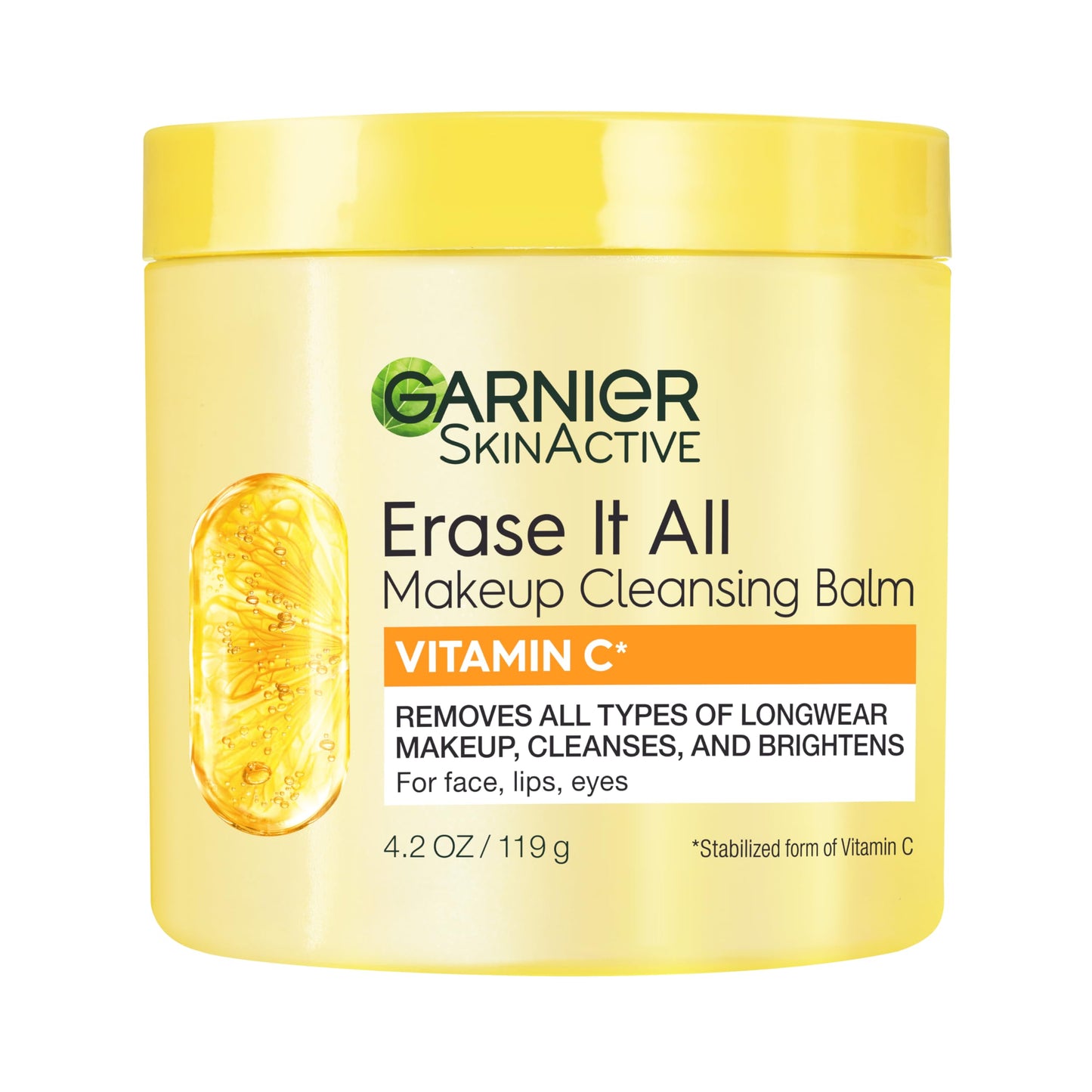 Garnier Erase It All Makeup Cleansing Balm with Vitamin C, Brightening Facial Cleanser and Makeup Remover, 4.2 Oz Beauty and Personal Care Garnier Default Title