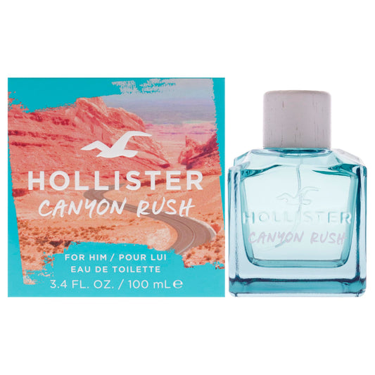 Canyon Rush by Hollister for Men - 3.4 oz EDT Spray Beauty & Personal Care Hollister