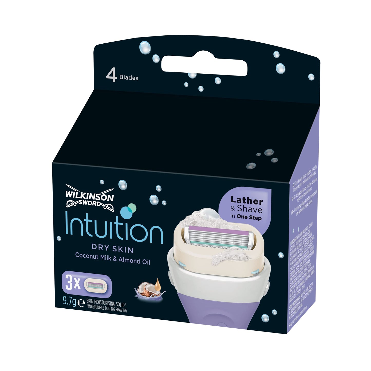 Wilkinson Sword Intuition Dry Skin Razor Blades for Women, Pack of 3 Beauty and Personal Care Wilkinson Sword