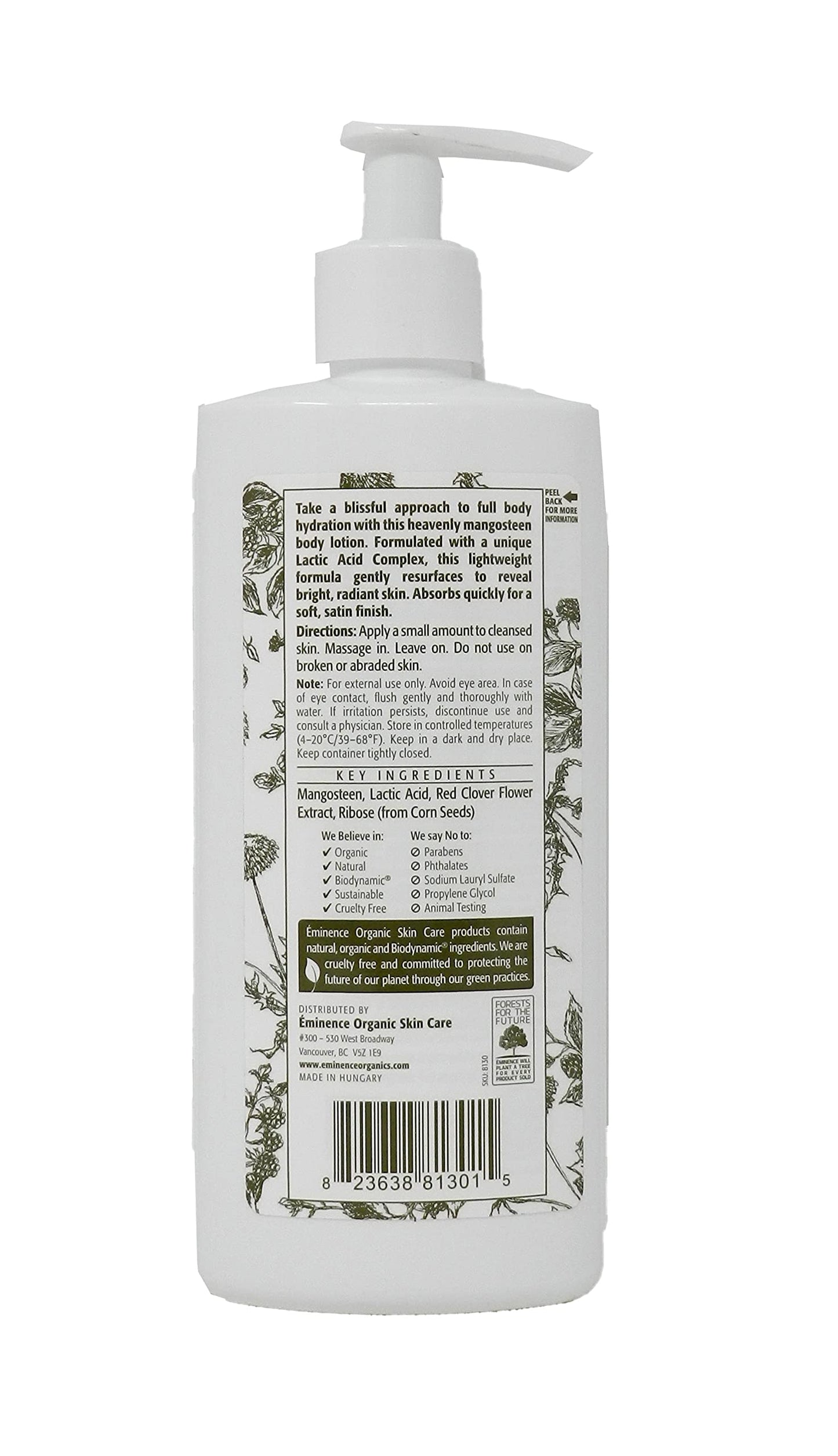 Eminence Mangosteen Body Lotion, 8.4 Fl Oz Beauty & Personal Care Eminence