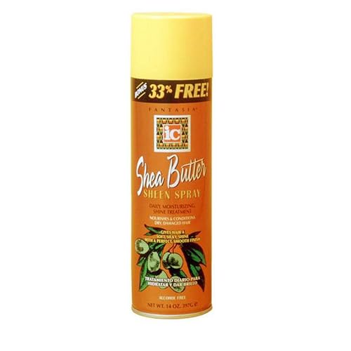 Fantasia Shea Butter Sheen Spray Bonus Size 14 Ounce, 0011313021705 Beauty & Personal Care Fantasia