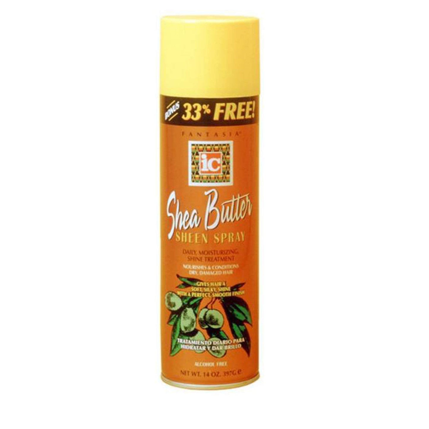 Fantasia Shea Butter Sheen Spray Bonus Size 14 Ounce, 0011313021705 Beauty & Personal Care Fantasia