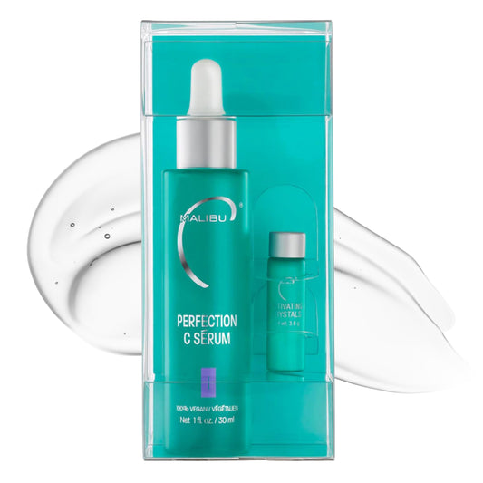 Malibu C Perfection C Face Serum - Vitamin C Serum for Aging, Dry & Normal Skin Types - Made with High-Performance Innovation for Improved Radiance (1 Beauty & Personal Care Malibu C
