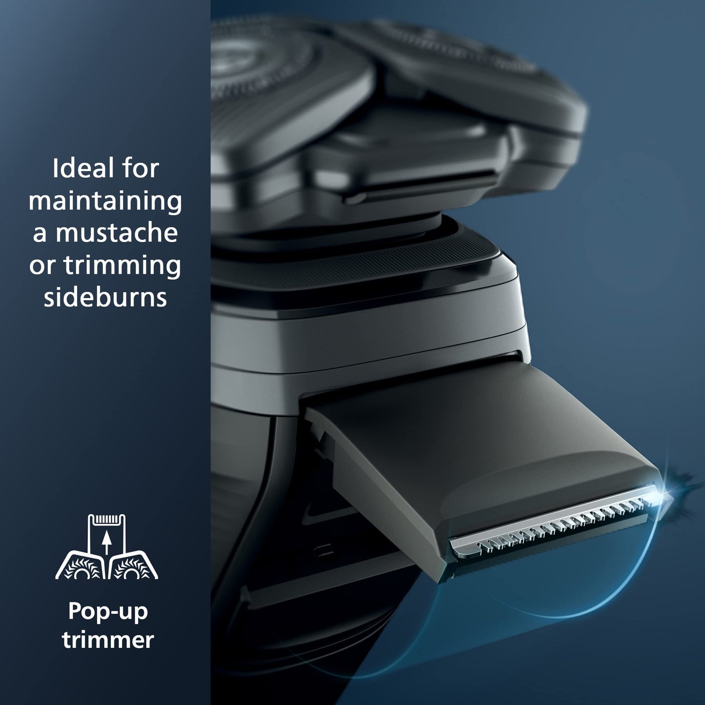 Philips Norelco Shaver 5400, Rechargeable Wet & Dry Shaver with Pop-Up Trimmer, S5880/81 Beauty and Personal Care Norelco