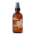 Plant Therapy Vanilla Body Oil 4 oz Sweet & Soothing Vanilla Scent, Locks in Moisture for Supple, Radiant Looking Skin, Promotes Skin Elasticity Beauty & Personal Care Plant Therapy