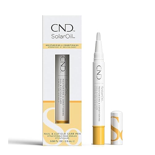 CND SolarOil Essential Care Pen, Moisturizes and Conditions Nails, Natural Blend Of Jojoba, Vitamin E, Rice Bran and Sweet Almond Oils, Pack Of 1 Beauty & Personal Care CND