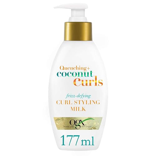 OGX Quenching + Coconut Curls Frizz-defying Curl Styling Milk, 177 ml Beauty & Personal Care OGX