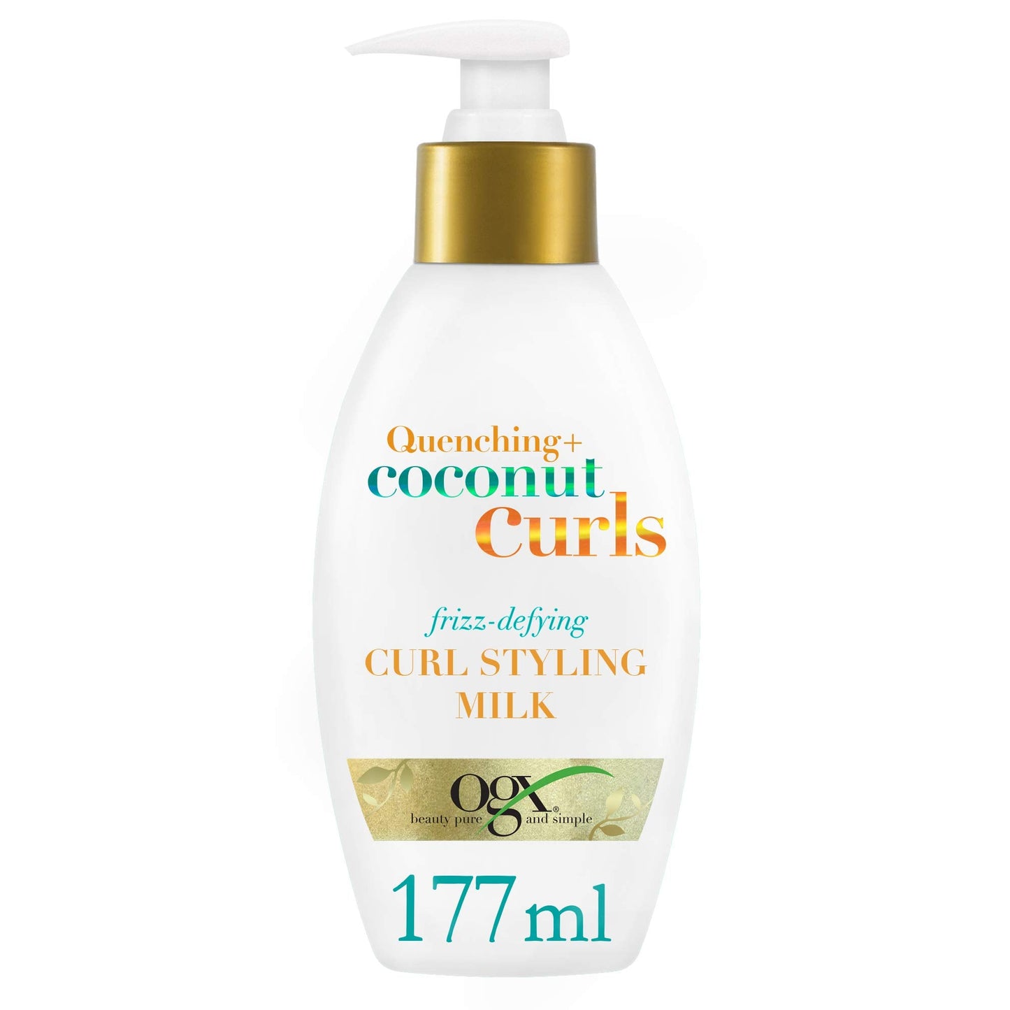 OGX Quenching + Coconut Curls Frizz-defying Curl Styling Milk, 177 ml Beauty & Personal Care OGX